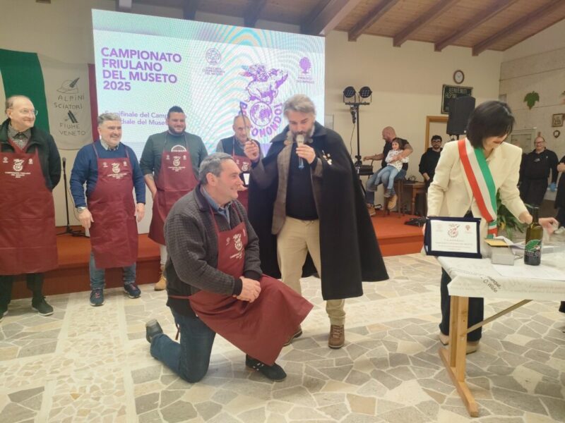 La premiazione del campionato del museto