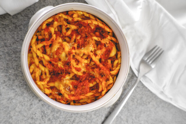 Fusilli avellinesi al tegamino, la ricetta che spopolava negli anni ’80 da Titino a Mercogliano