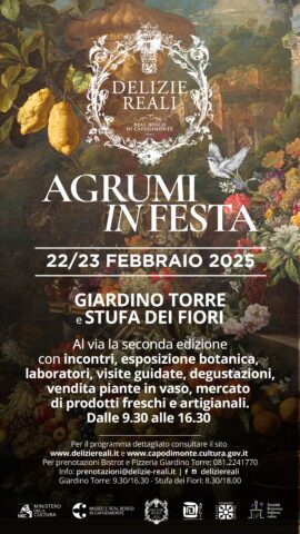 Agrumi in Festa al Real Bosco di Capodimonte a Napoli